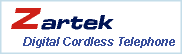 Zartek Digital Cordless Telephone
